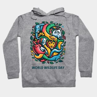 WORLD WILDLIFE DAY Hoodie